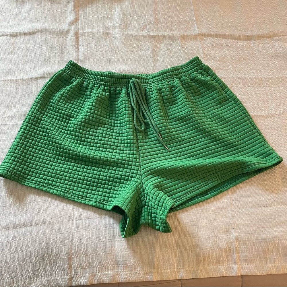 SHEIN Curve 3XL Green Shorts